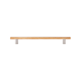 Momo Ara Timber D Handle 224mm - angled product view