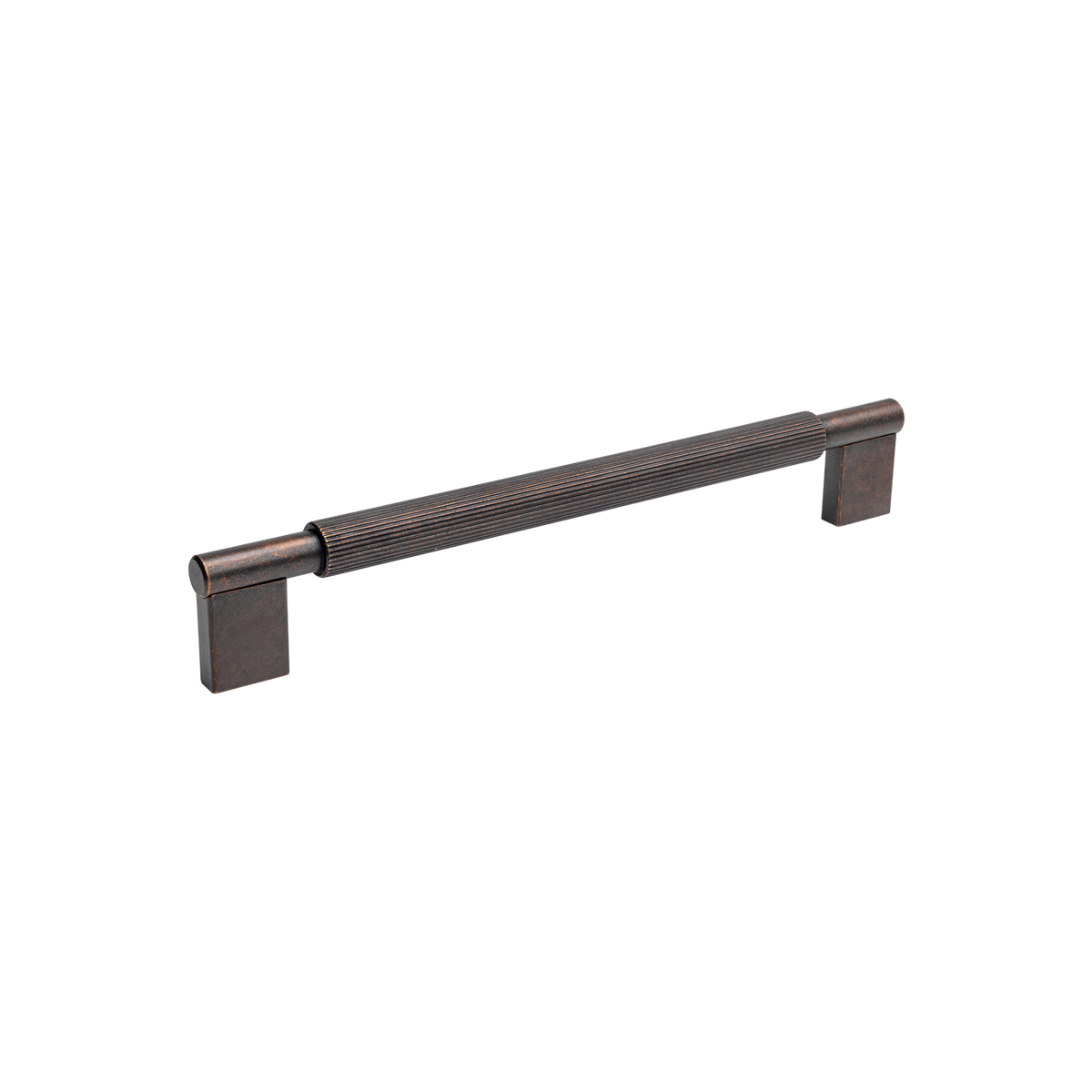 Momo Arpa D Handle 192mm in Antique Brass - front view