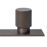 Momo Arpa Round Knob and Backplate 22mm