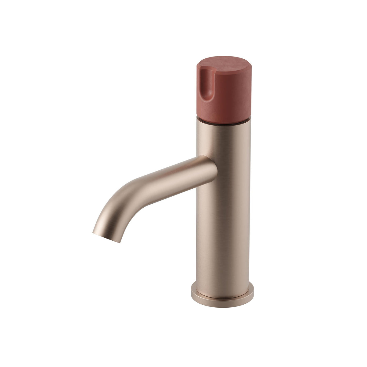 Meir X Nood Co. Alchemy Series, Progressive Basin Mixer - side profile view