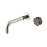 Meir X Nood Co. Alchemy Series, Progressive Wall Mixer Set in Brushed Nickel/Nood - alternative product view