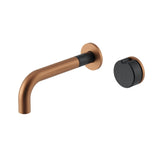 Meir X Nood Co. Alchemy Series, Progressive Wall Mixer Set - angled product view (10 of 15)
