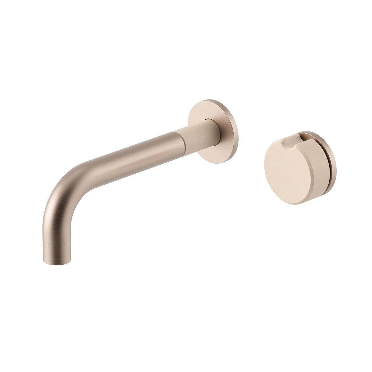 Meir X Nood Co. Alchemy Series, Progressive Wall Mixer Set - rear mounting detail