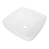 Timberline Addison Semi Inset Basin 400mm Matte White - image 2