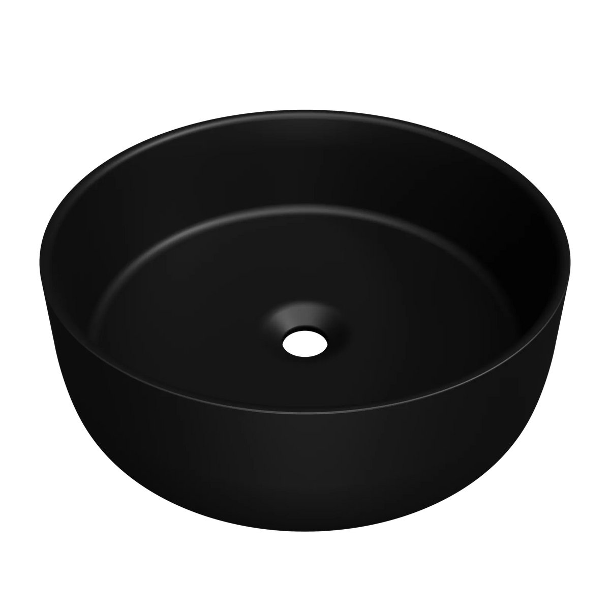 Timberline Allure Above Counter Basin 360mm Matte Black