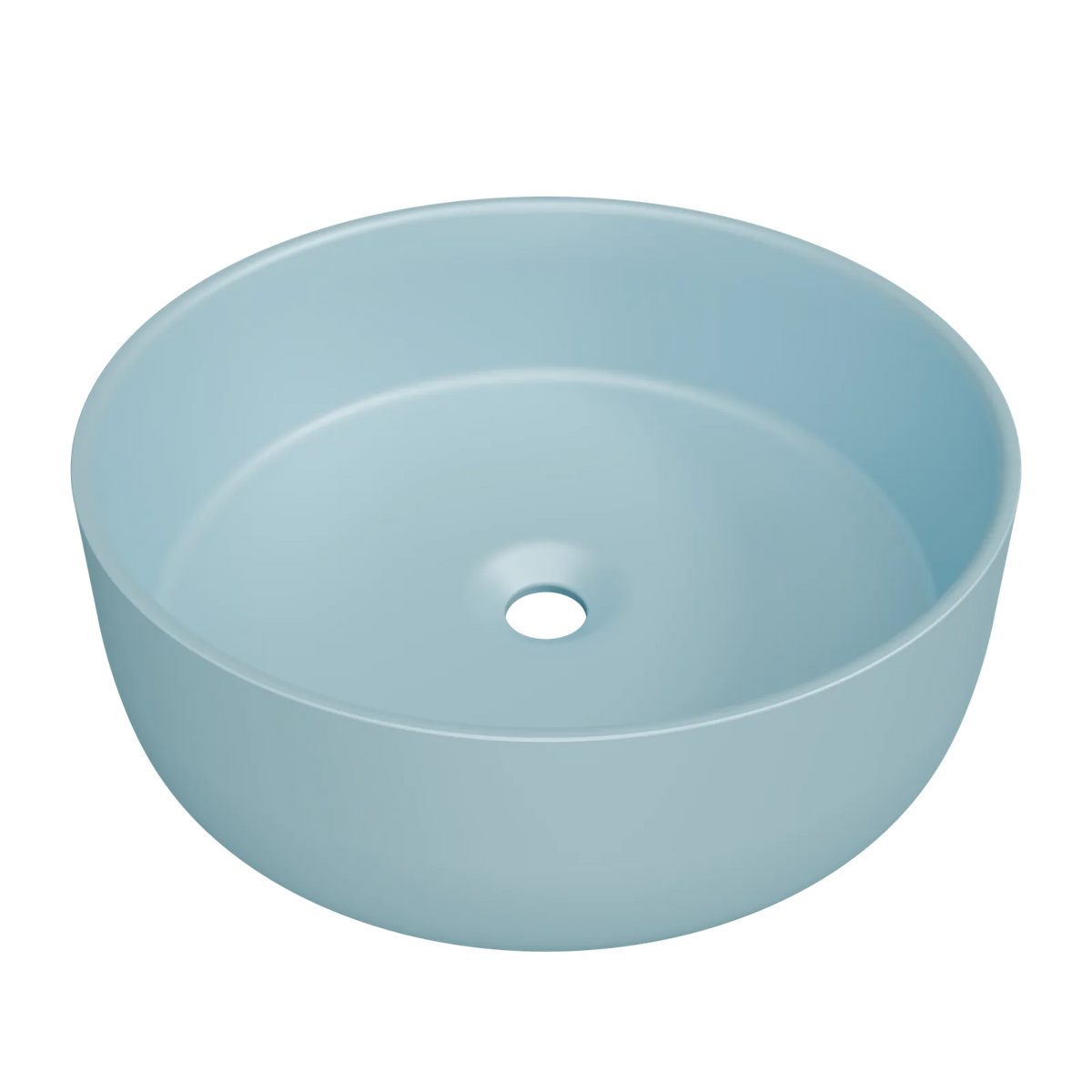 Timberline Allure Above Counter Basin 360mm Matte Blue