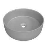Timberline Allure Above Counter Basin 360mm Matte Grey