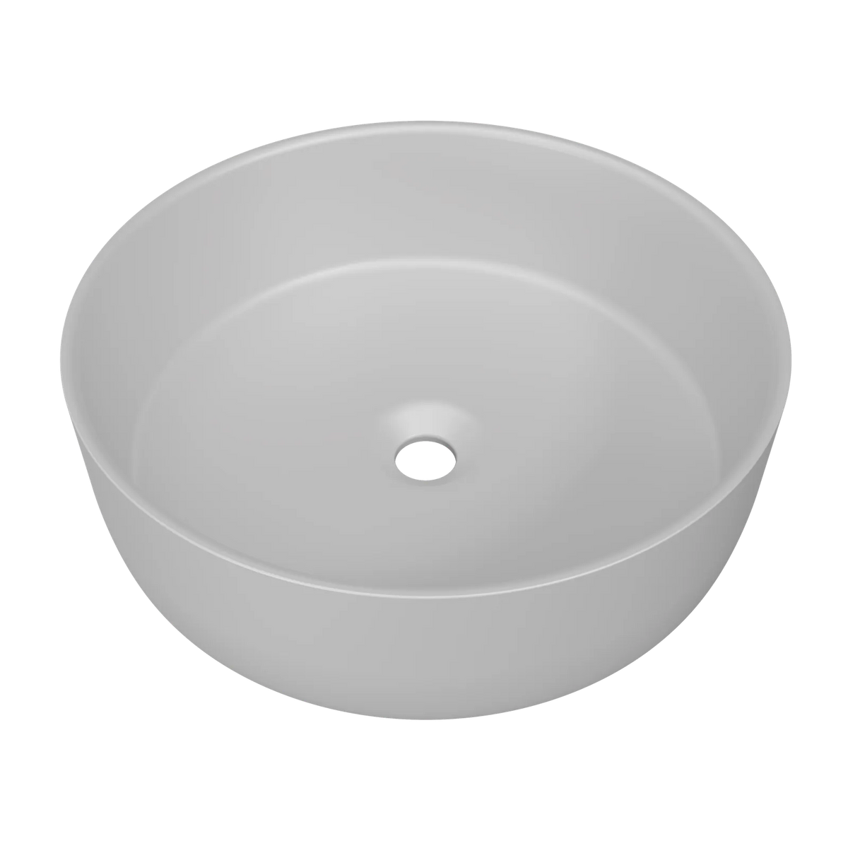 Timberline Allure Above Counter Basin 360mm Matte Light Grey - image 2