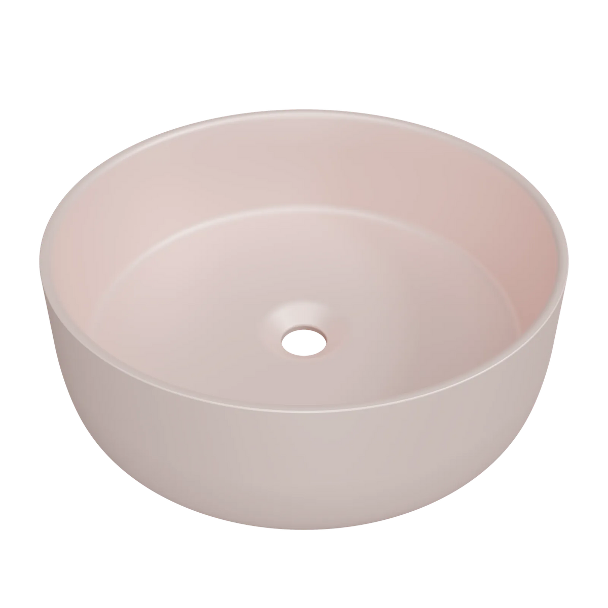 Timberline Allure Above Counter Basin 360mm Matte Pink
