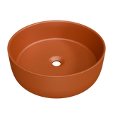 Timberline Allure Above Counter Basin 360mm Matte Terracotta