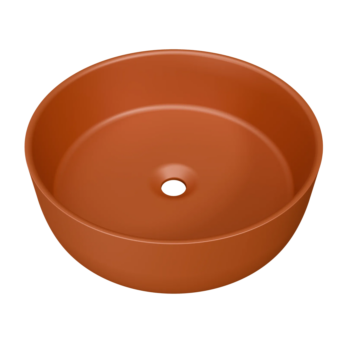 Timberline Allure Above Counter Basin 360mm Matte Terracotta - image 2