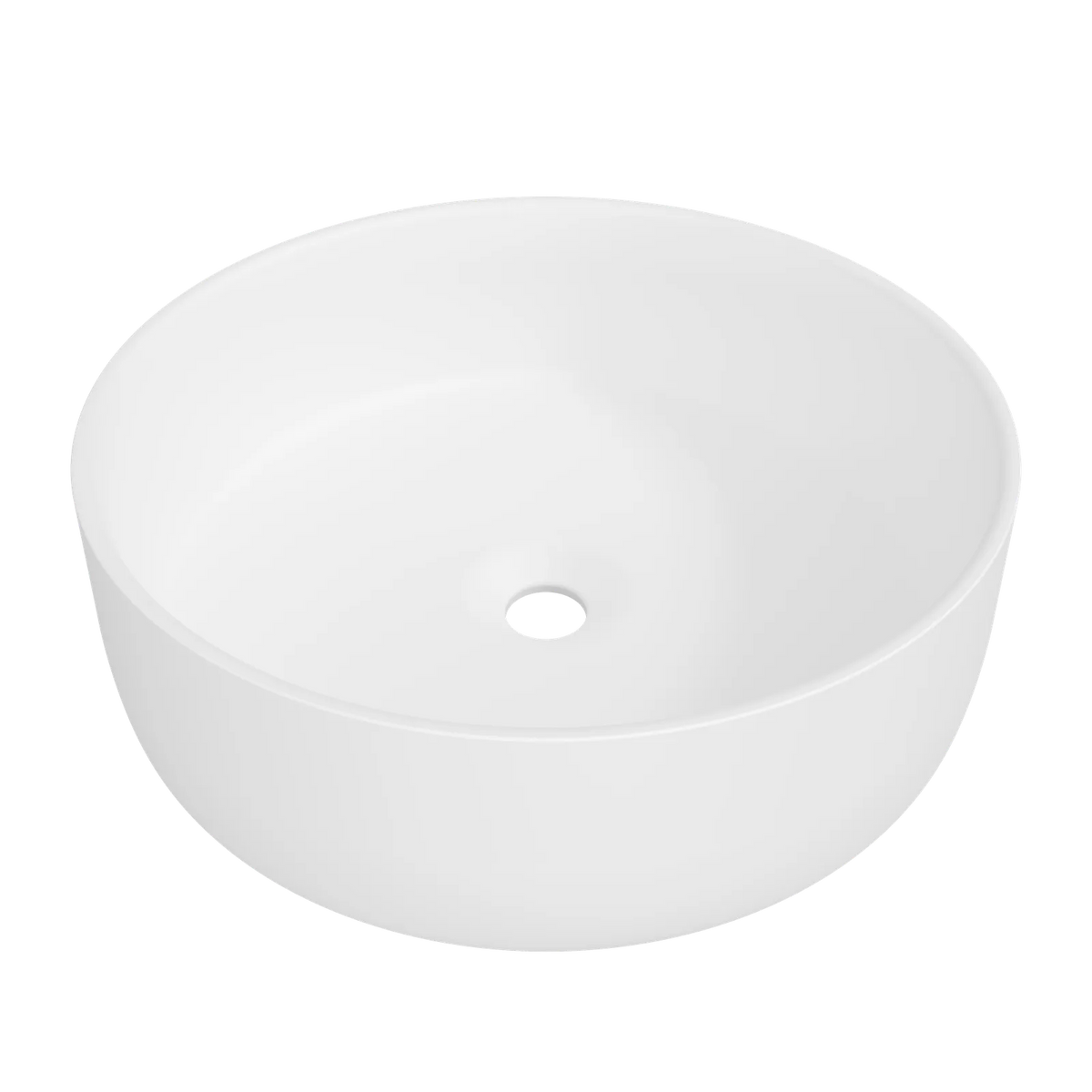 Timberline Allure Above Counter Basin 360mm Matte White