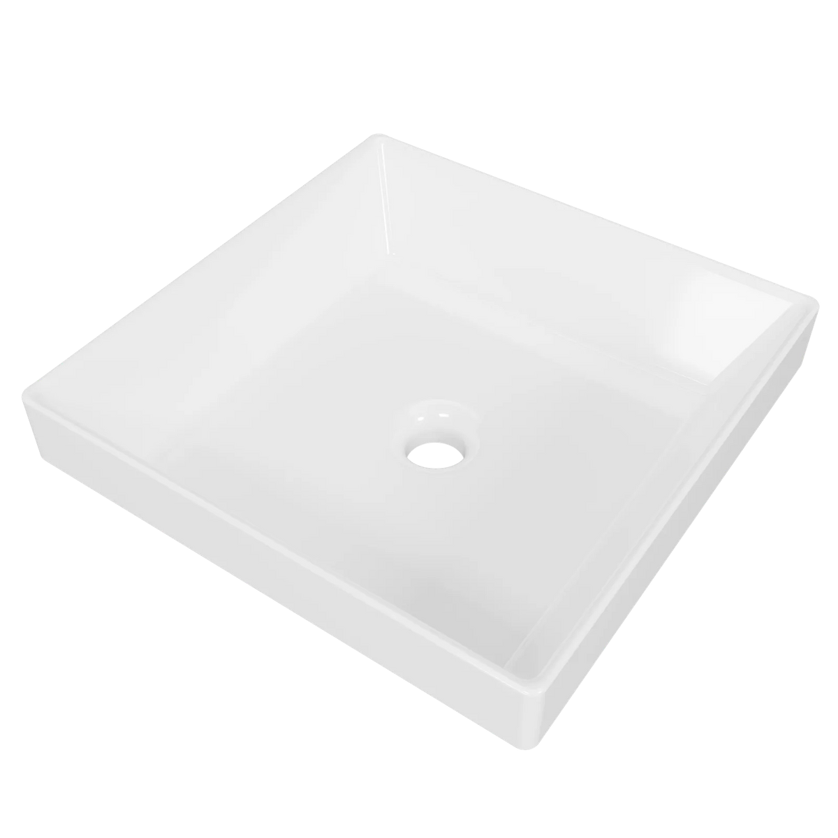 Timberline Arcade Inset Basin 400mm Gloss White - image 2