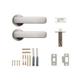 Momo Aspen Solid Brass Tubular Latch Passage Lever Set In