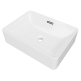 Timberline August Above Counter Basin 500mm Gloss White - image 2