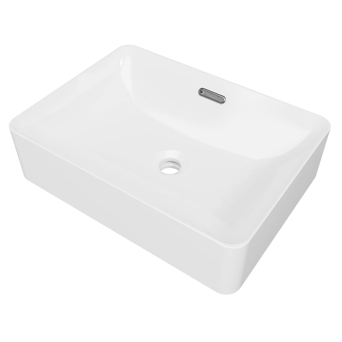 Timberline August Above Counter Basin 500mm Gloss White - image 2