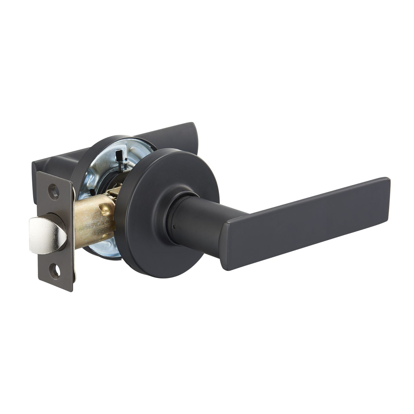 Austin Round Leverset – Matt Black