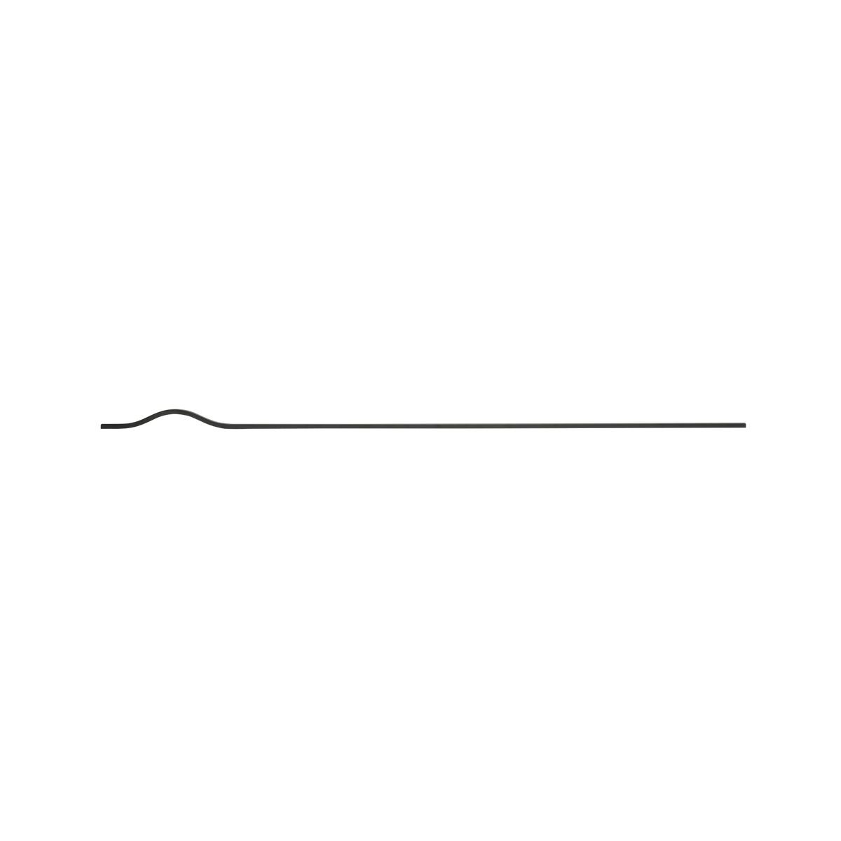 Momo Brave Bow Handle 992mm in Matt Black - full product view