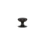 Momo Bosco Knob 32mm in Matt Black - rear mounting detail