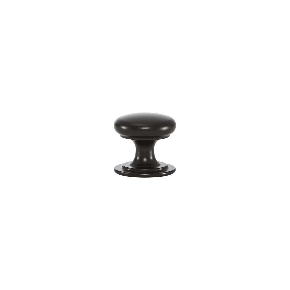 Momo Bosco Knob 32mm in Matt Black - rear mounting detail