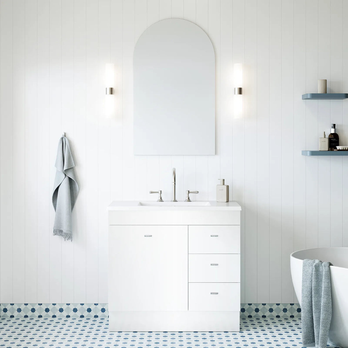 Timberline Bargo Vanity 1050mm