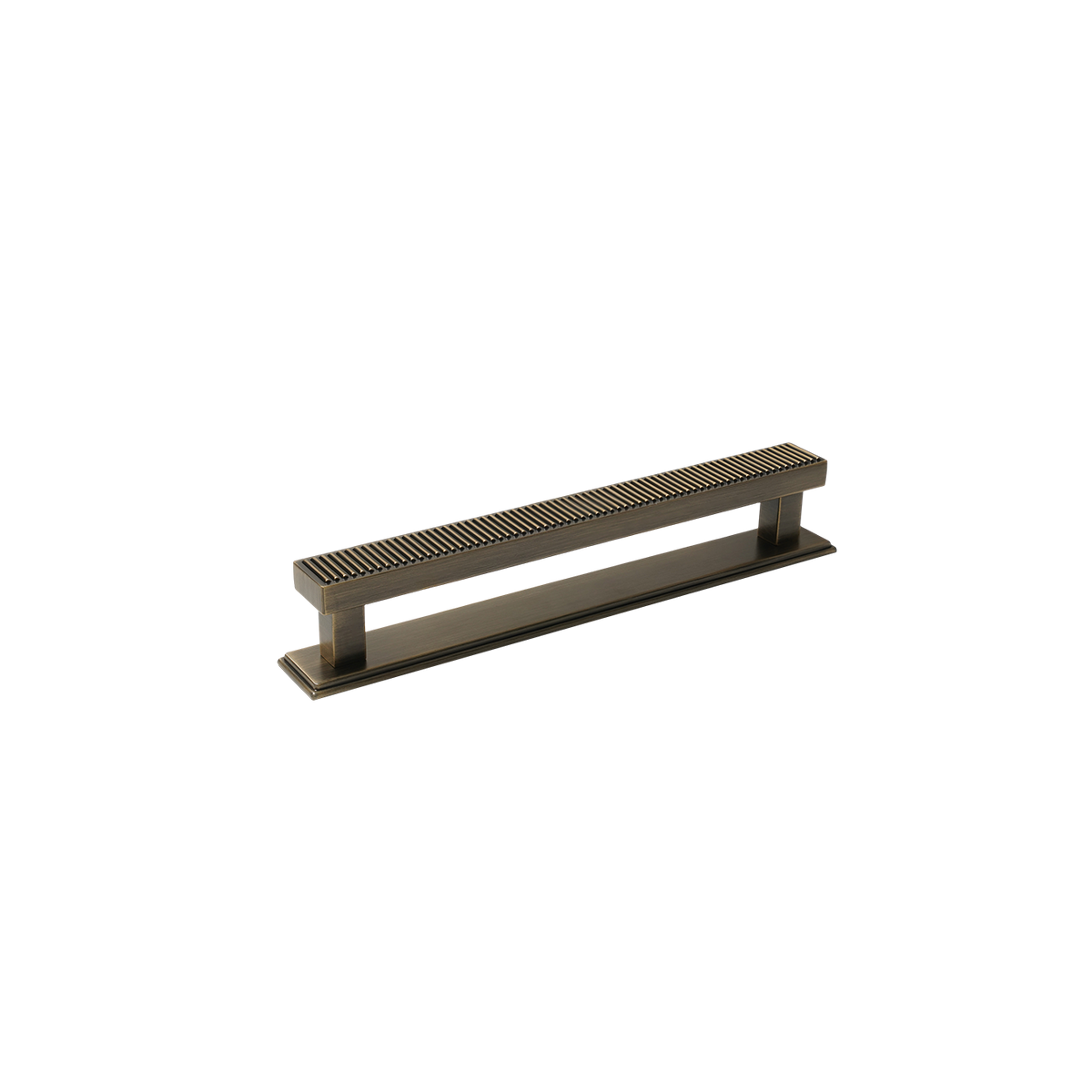 Momo Barrington Bar Handle Backplate 160mm in Bronze - full product view