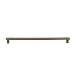 Momo Barrington Bar Handle 320mm in Dark Brushed Brass - angled product view