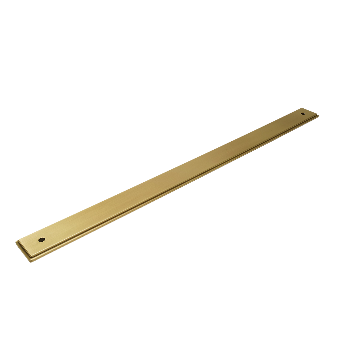 Momo Barrington Bar Handle Backplate 320mm in Matt Black - full product view