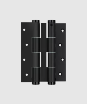 Justor Face Mounted Spring Hinge - BIDF120 – BLK