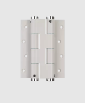 Justor Face Mounted Spring Hinge - BIDF120W – WHT