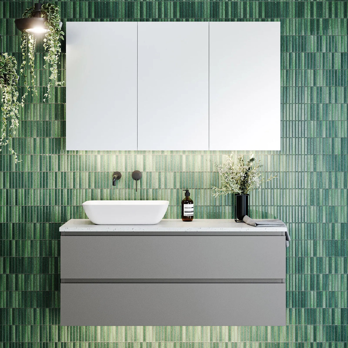 Timberline Billie Vanity 900mm Offset Bowl