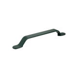 Momo Belt D Handle 160mm in Forest Green - finish and profile close-up