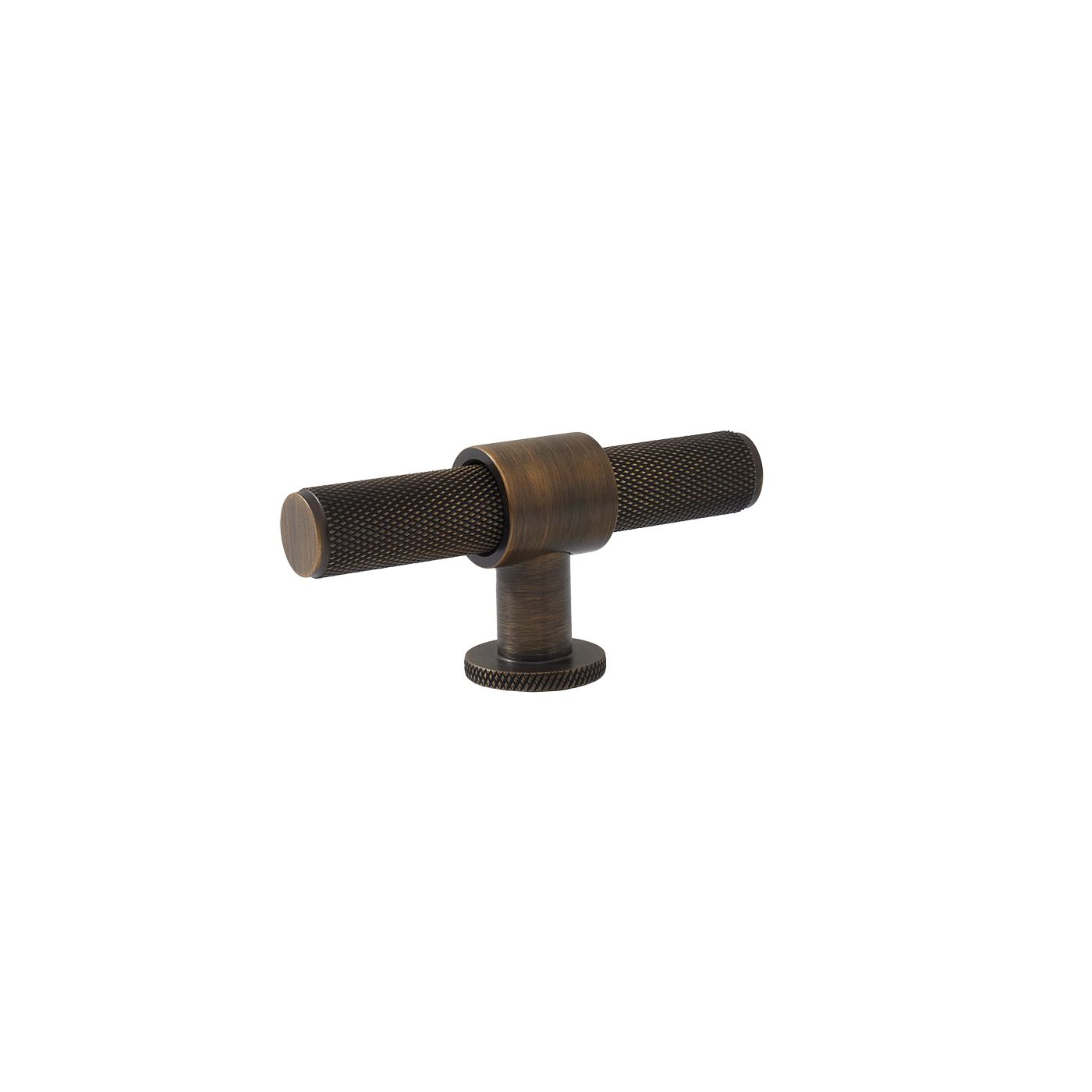 Momo Belgravia Knurled T Knob Solid Brass 82mm