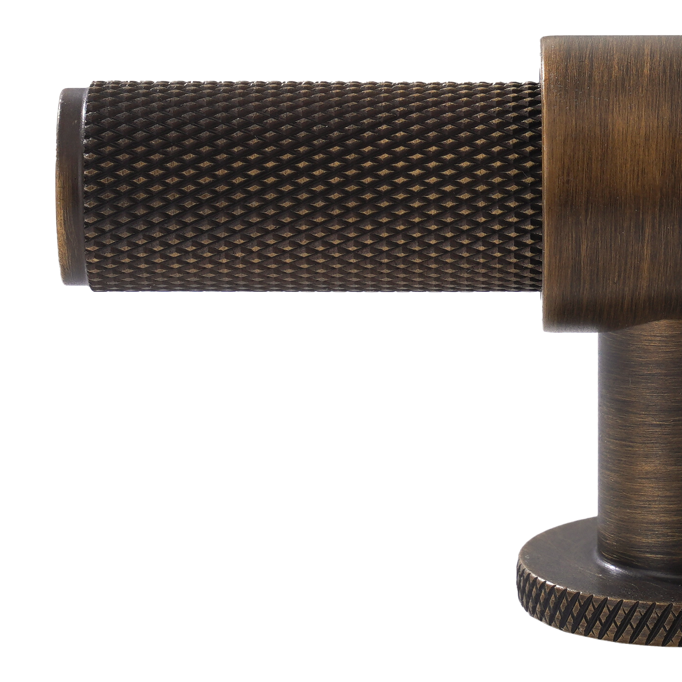 Momo Belgravia Knurled T Knob Solid Brass 82mm