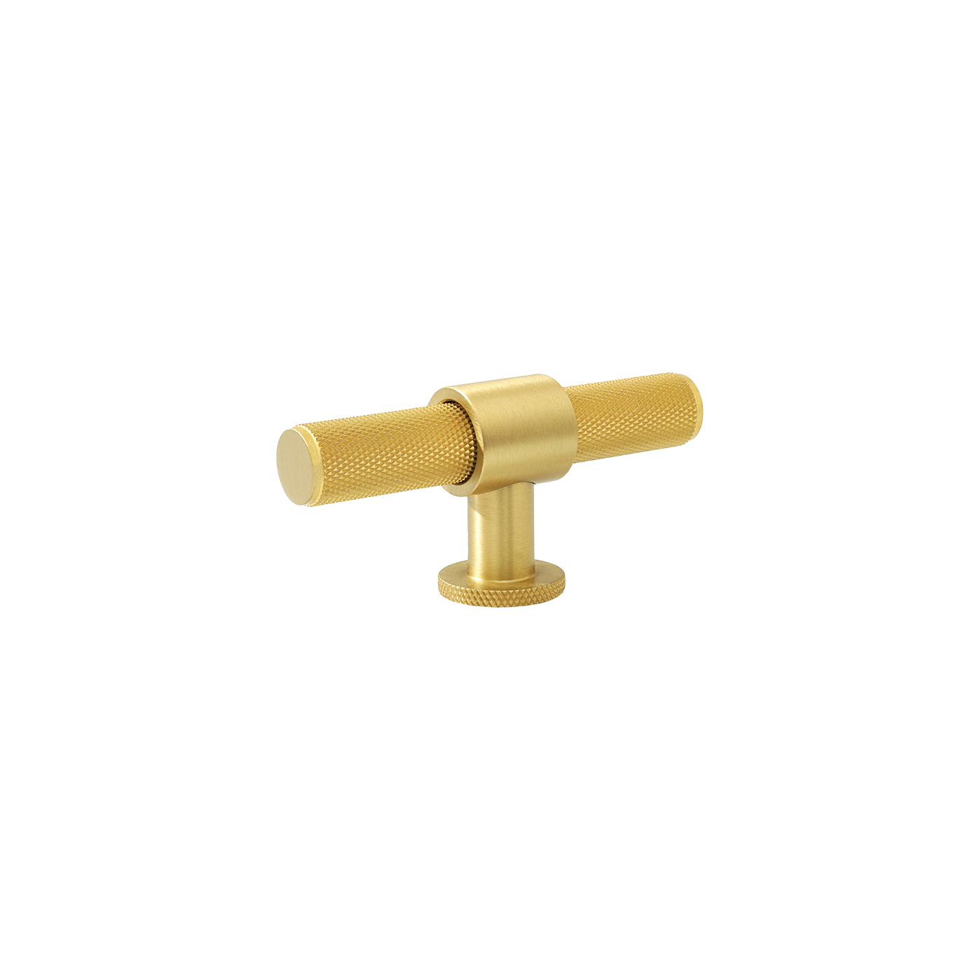 Momo Belgravia Knurled T Knob Solid Brass 82mm