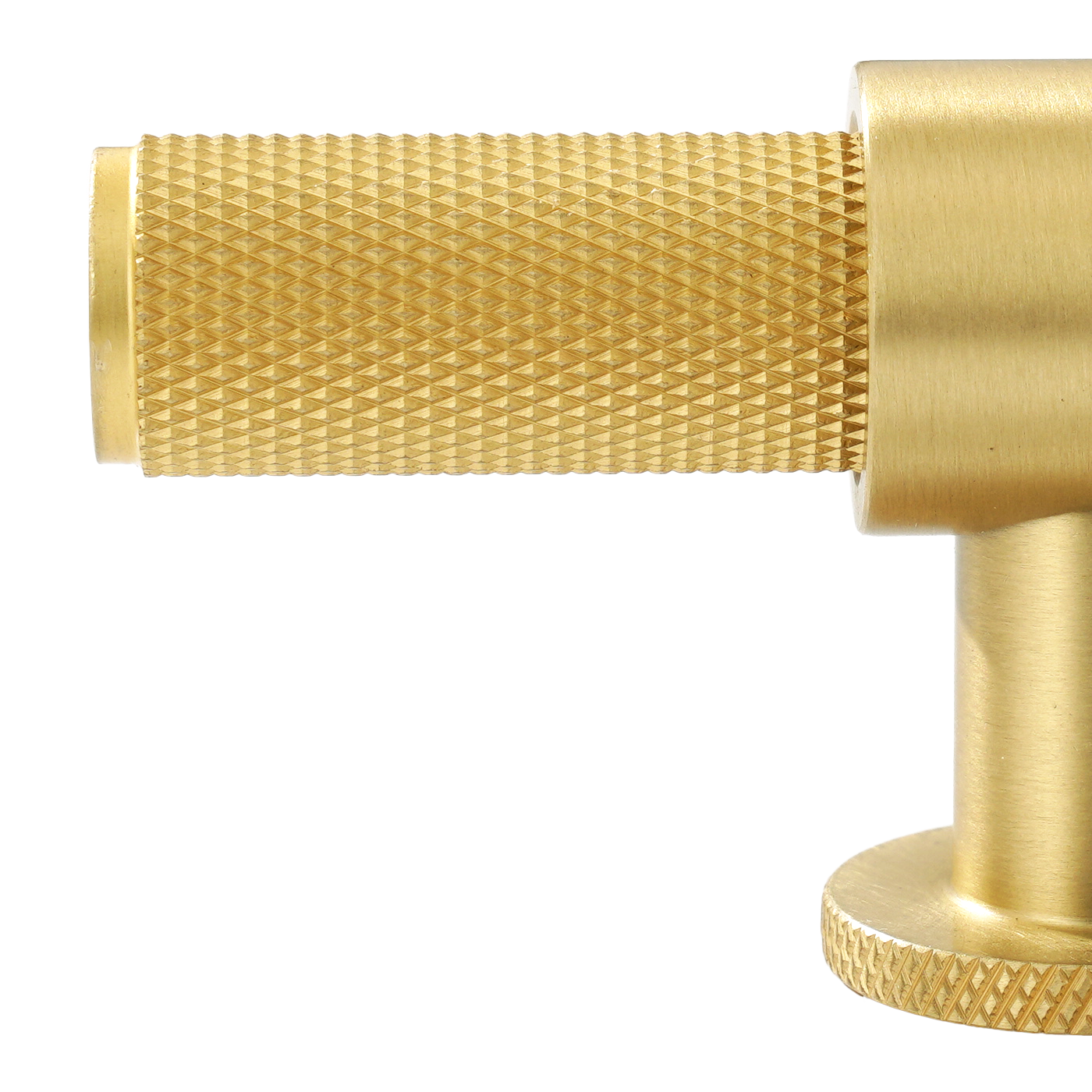 Momo Belgravia Knurled T Knob Solid Brass 82mm