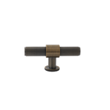Momo Belgravia Knurled T Knob Solid Brass 82mm