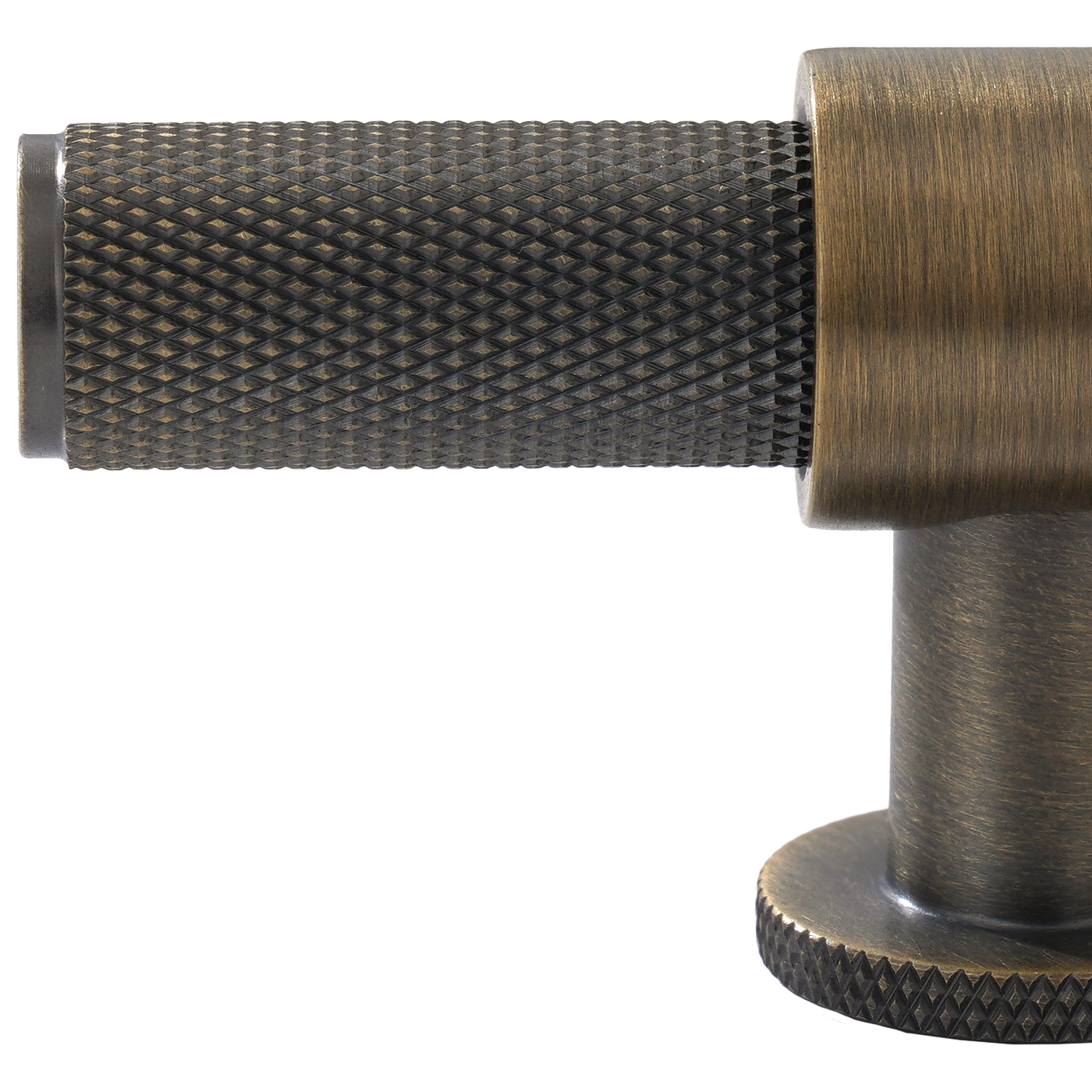 Momo Belgravia Knurled T Knob Solid Brass 82mm