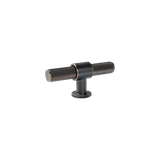 Momo Belgravia Knurled T Knob Solid Brass 82mm
