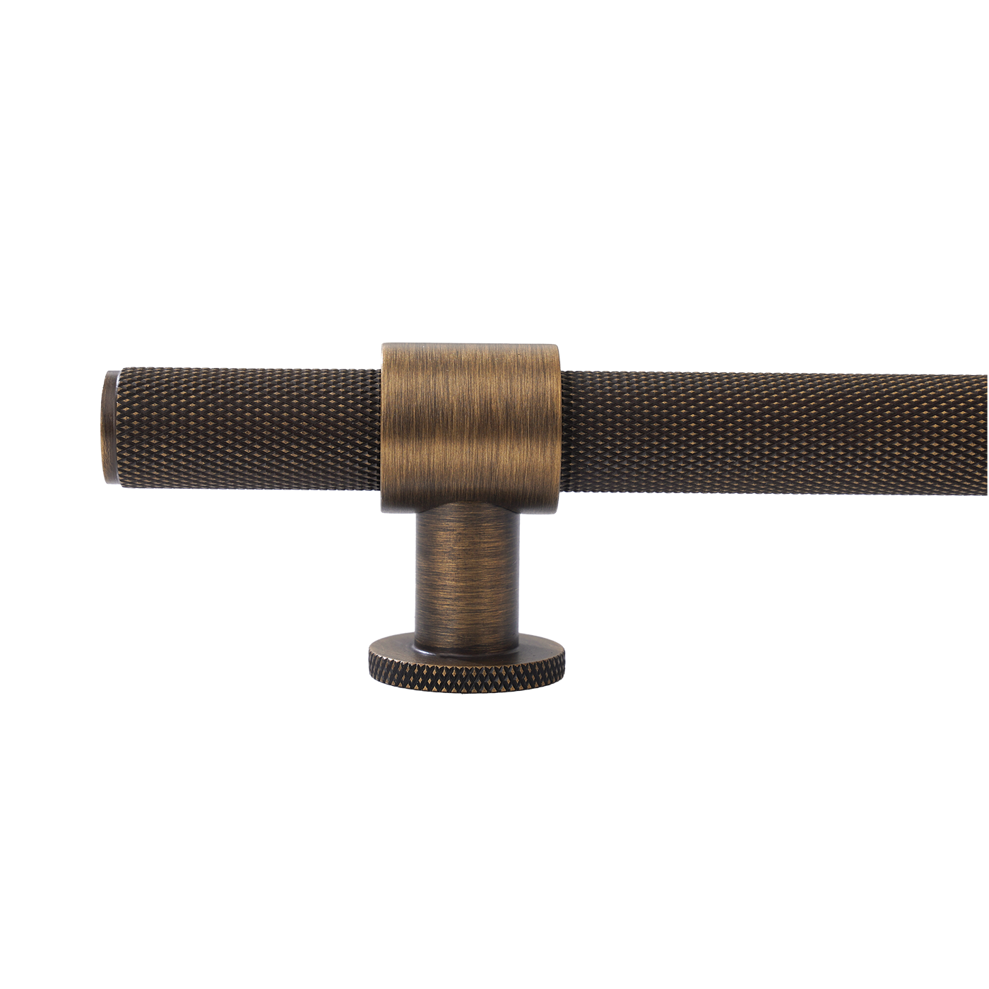 Momo Belgravia Knurled Bar Pull Solid Brass 160mm