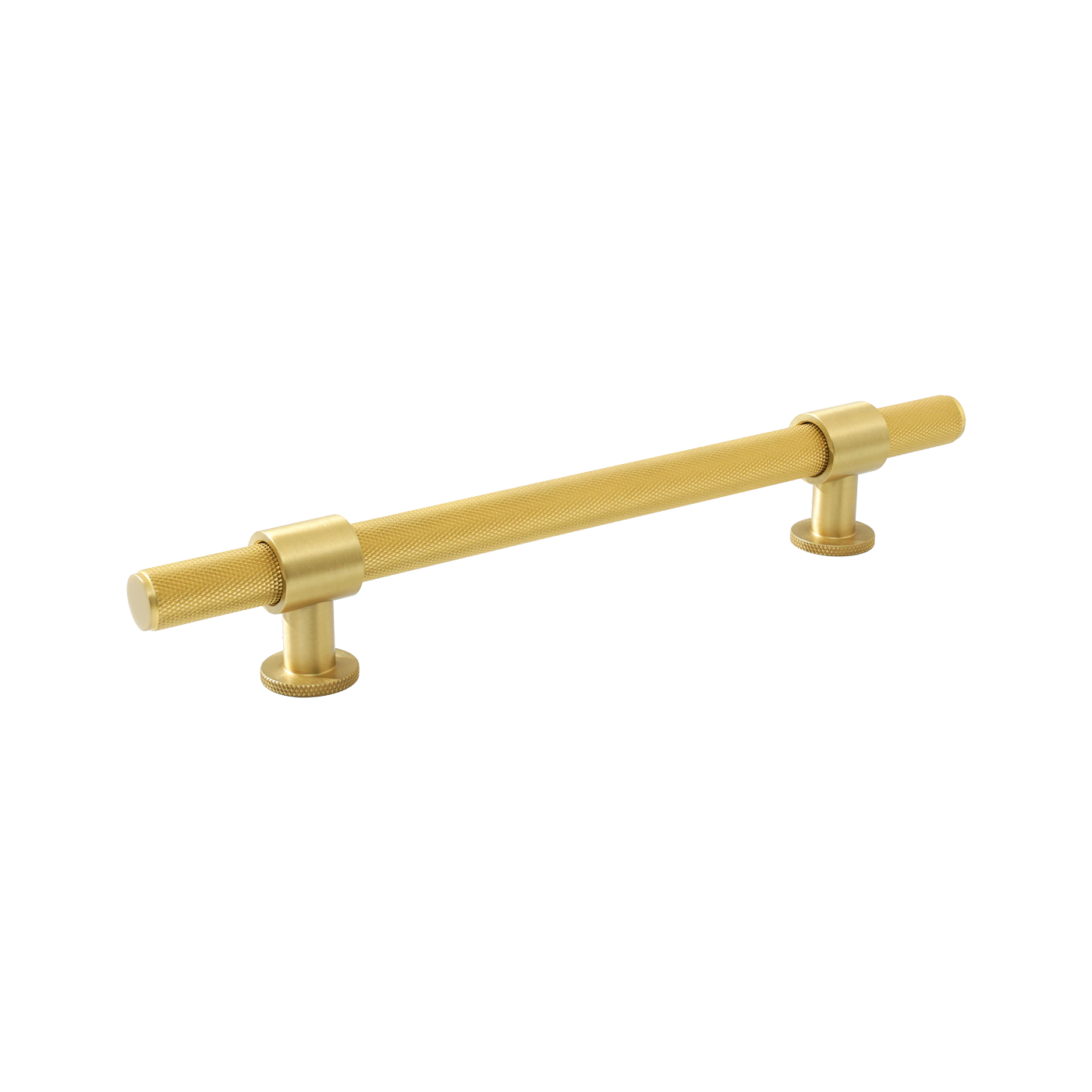 Momo Belgravia Knurled Bar Pull Solid Brass 160mm
