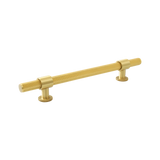 Momo Belgravia Knurled Bar Pull Solid Brass 160mm