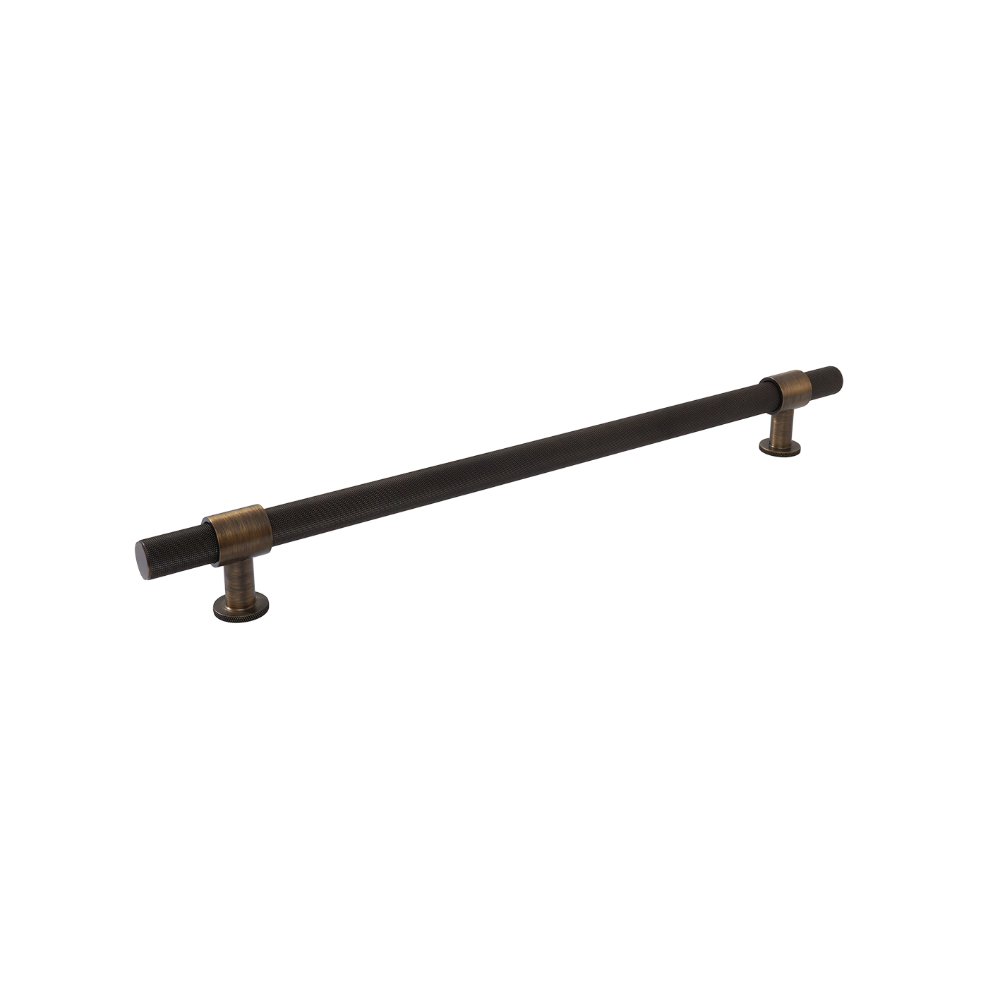 Momo Belgravia Knurled Bar Pull Solid Brass 320mm