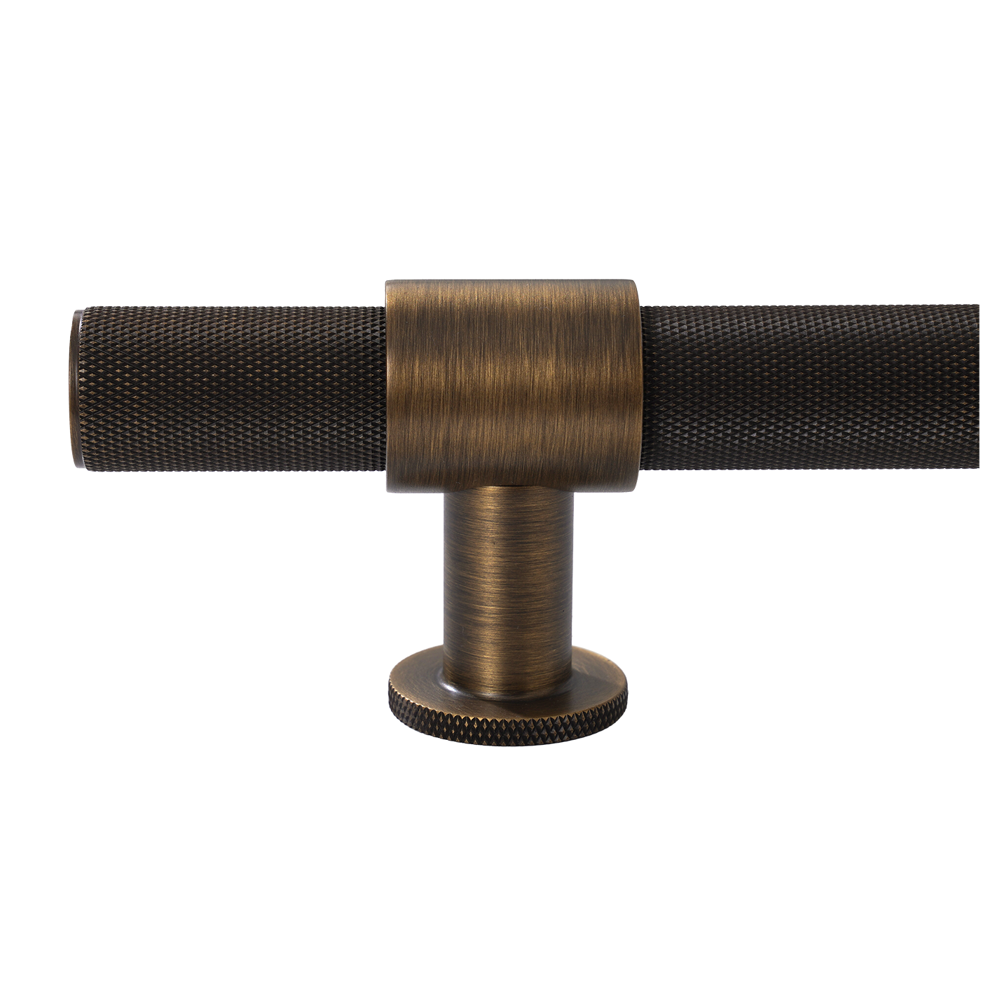 Momo Belgravia Knurled Bar Pull Solid Brass 320mm