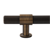 Momo Belgravia Knurled Bar Pull Solid Brass 320mm