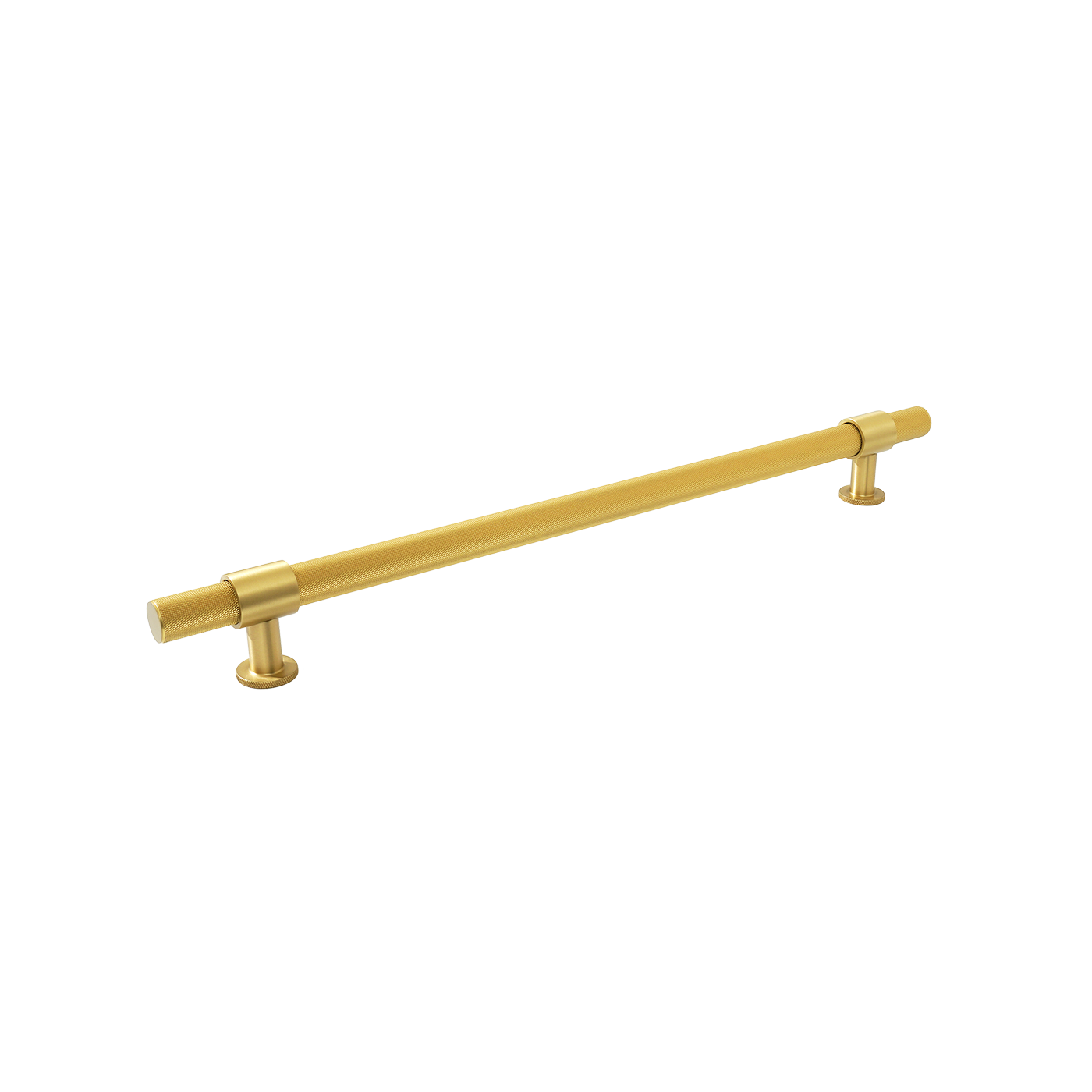 Momo Belgravia Knurled Bar Pull Solid Brass 320mm