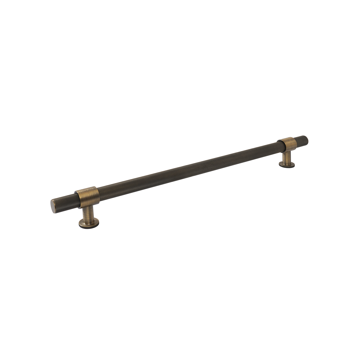 Momo Belgravia Knurled Bar Pull Solid Brass 320mm