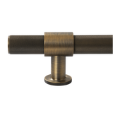 Momo Belgravia Knurled Bar Pull Solid Brass 320mm