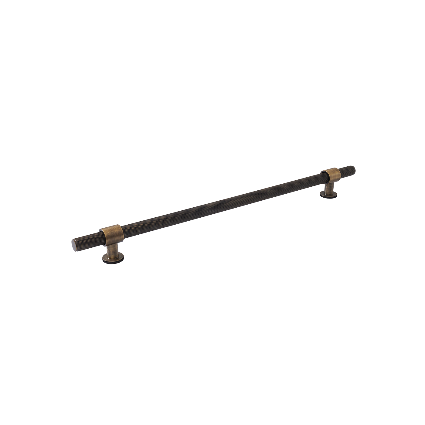 Momo Belgravia Knurled Solid Brass Door Pull Handle In