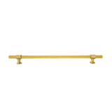 Momo Belgravia Knurled Solid Brass Door Pull Handle In